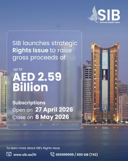Sharjah Islamic Bank catalogue in Abu Dhabi | Up To AED 2.59 Billion | 2026-04-27T00:00:00.000Z - 2026-05-08T00:00:00.000Z