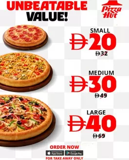Pizza Hut catalogue in Ras al-Khaimah | Pizza Hut Just AED 20, AED 30, and AED 40. | 2026-04-02T00:00:00.000Z - 2026-04-17T00:00:00.000Z