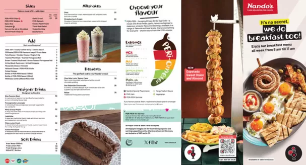 Nando's catalogue in Ras al-Khaimah | TakeAway Menu English | 2026-04-08T00:00:00.000Z - 2026-04-22T00:00:00.000Z