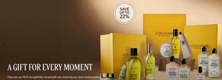 L'Occitane catalogue in Al Ain | A Gift For Every Moment. Save Up To 22% | 2026-04-08T00:00:00.000Z - 2026-04-16T00:00:00.000Z