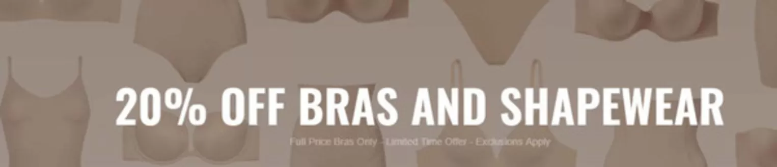 La Senza catalogue in Abu Dhabi | 20% Off Bras And Shapewear | 2026-04-14T00:00:00.000Z - 2026-04-20T00:00:00.000Z