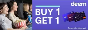 Vox Cinemas catalogue | DEEM BUY ONE GET ONE OFFER | 2024-12-23T00:00:00.000Z - 2025-06-30T00:00:00.000Z