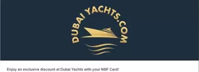 National Bank of Fujairah catalogue in Al Dhaid | Enjoy An Exclusive Discount at Dubai Yachts With Your NBF Card! | 2025-01-14T00:00:00.000Z - 2025-10-22T00:00:00.000Z