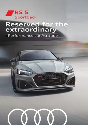 Audi catalogue in Abu Dhabi | RS 5 Sportback | 2025-01-21T00:00:00.000Z - 2025-12-31T00:00:00.000Z