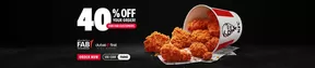 KFC catalogue in Dubai | 40% Off Your Order | 2025-03-07T00:00:00.000Z - 2025-06-06T00:00:00.000Z