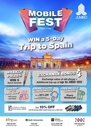 Jumbo catalogue in Abu Dhabi | Mobile Fest Offers 2024 | 2025-06-07T00:00:00.000Z - 2025-07-07T00:00:00.000Z