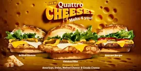 Burger King catalogue | Quattro Cheese Collection | 2025-04-14T00:00:00.000Z - 2025-06-20T00:00:00.000Z