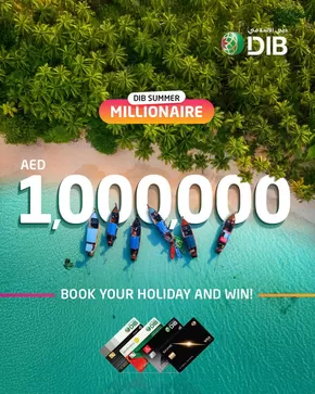 Dubai Islamic Bank catalogue | Get 1 Entry for Every AED500 Spent and 3 Entries for Every AED500  | 2025-05-20T00:00:00.000Z - 2025-06-30T00:00:00.000Z