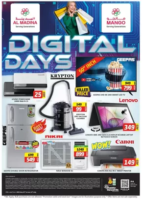 Al Madina catalogue | Browse Digital Deals Offer By Al Madina Hypermarket | 2025-05-22T00:00:00.000Z - 2025-06-15T00:00:00.000Z