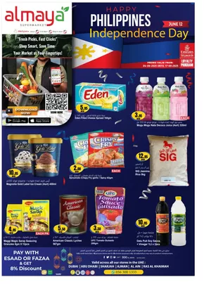 Al Maya catalogue in Madinat Zayed | Happy Philippines Independence | 2025-06-04T00:00:00.000Z - 2025-06-17T00:00:00.000Z