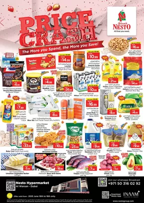 Nesto catalogue in Dubai | Nesto PRICE CRASH, AL WARSAN | 2025-06-16T00:00:00.000Z - 2025-06-19T00:00:00.000Z
