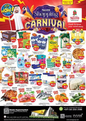 Nesto catalogue in Dubai | Nesto Shopping Carnival, Butina | 2025-06-19T00:00:00.000Z - 2025-06-23T00:00:00.000Z