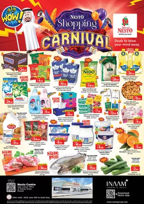 Nesto catalogue in Dubai | Nesto Shopping Carnival, Al Wahda | 2025-06-19T00:00:00.000Z - 2025-06-23T00:00:00.000Z