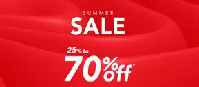 Summer Sale! 25-70% Off