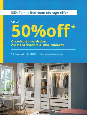 Ikea catalogue in Dubai | IKEA Family Bedroom Storage Offer | 2025-06-24T00:00:00.000Z - 2025-07-06T00:00:00.000Z