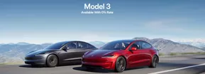 Tesla catalogue in Dibba Al-Hisn | Model 3 Available With 0% Rate | 2025-06-25T00:00:00.000Z - 2025-07-14T00:00:00.000Z
