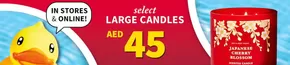 Large Candles AED 45