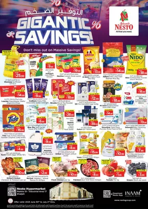 Nesto catalogue in Dubai | Nesto GIGANTIC SAVINGS MWL | 2025-06-30T00:00:00.000Z - 2025-07-03T00:00:00.000Z