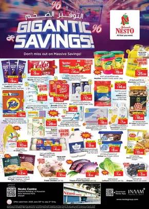 Nesto catalogue in Dubai | GIGANTIC SAVINGS NESTO NPT | 2025-06-30T00:00:00.000Z - 2025-07-03T00:00:00.000Z