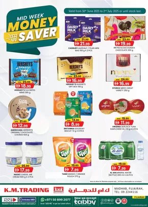 KM Trading catalogue in Kalba | Midweek Money Saver - Fujairah | 2025-06-30T00:00:00.000Z - 2025-07-02T00:00:00.000Z