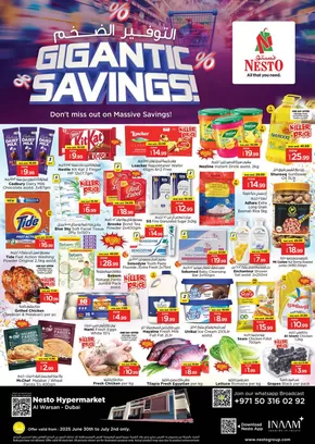Nesto catalogue in Dubai | Nesto GIGANTIC SAVINGS, AL WARSAN | 2025-06-30T00:00:00.000Z - 2025-07-03T00:00:00.000Z