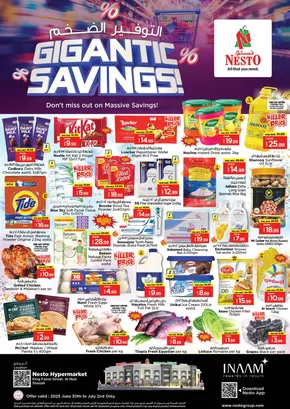 Nesto catalogue in Dubai | Nesto Gigantic Savings, King Faisal | 2025-06-30T00:00:00.000Z - 2025-07-03T00:00:00.000Z